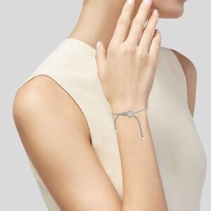 John Hardy Silver Adjustable Classic Chain Diamond Ball Bracelet 💎